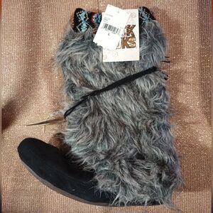 MUK LUK NWT Size L Gray